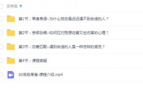 告别单身:当爱情来敲门