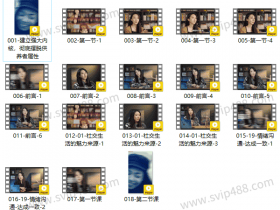 自我提升《供养者翻盘-强者框架课》视频课程