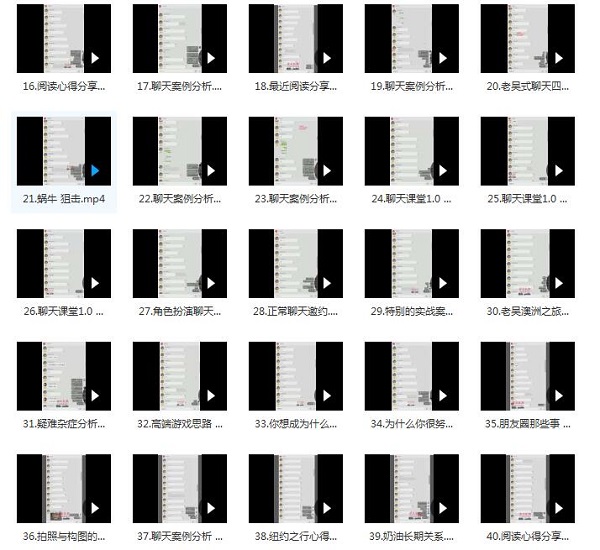 浪迹情感《老吴舰队顶级私教》完整版