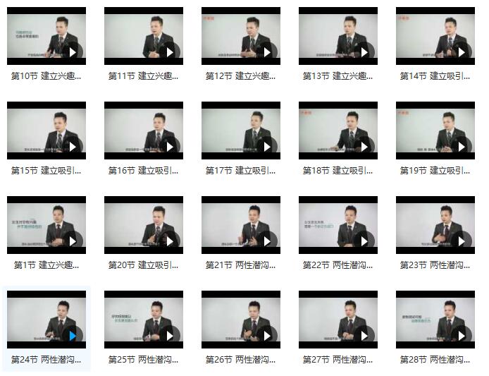 小鹿情感：坏男孩《魅力工程1.0》完整版