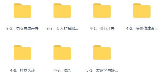 魔卡情感《VIP会员课程》完整版
