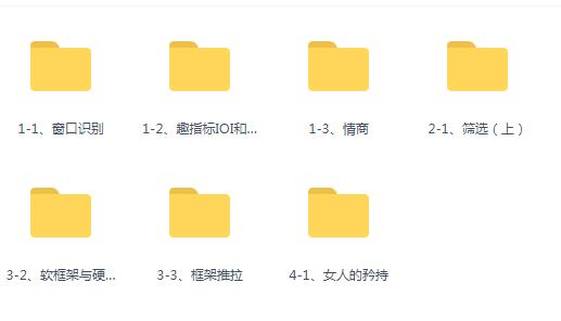 魔卡情感《VIP会员课程》完整版