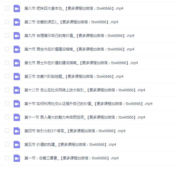 宣宣情感《恋爱术，吸引力的构建》完整版