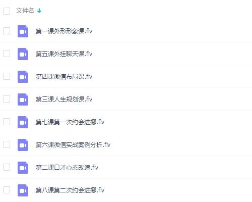 左右私密课程 8节完整版