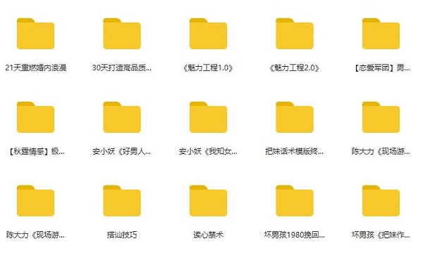 小鹿情感：全集VIP付费内部课合集