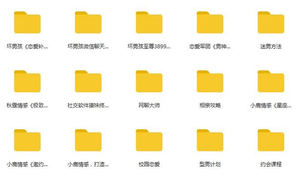 小鹿情感：全集VIP付费内部课合集