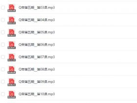 Q帝《第五期内部把妹课程》完整版