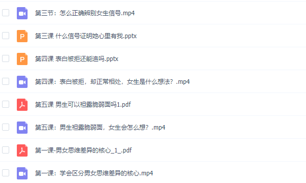 女性心理学《8小时让你读懂女性心理》音频课程