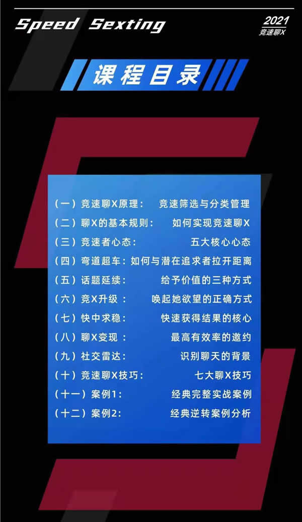 瑞恩《竞速聊x PLUS》完整版