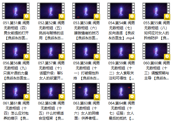 搭讪大师良叔《聊天之道》大师版73集视频课程