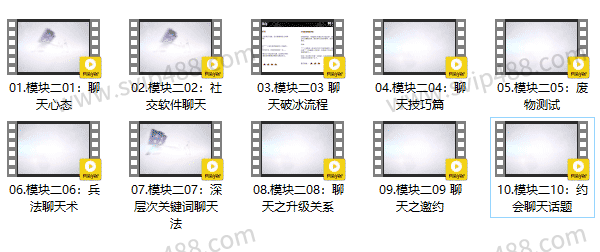 Eric子轩《被动撩妹课堂》视频课程