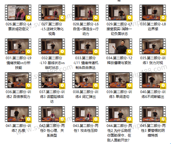 昊哥情感《进化蓝图训练营》视频课程