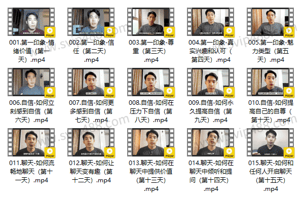 Leo《魅力之道全板块》视频课程