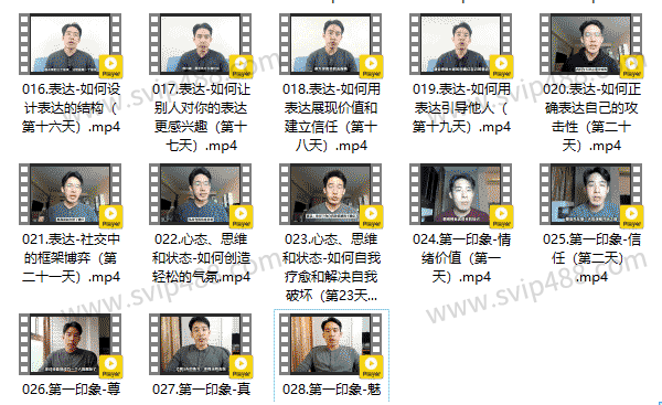 Leo《魅力之道全板块》视频课程