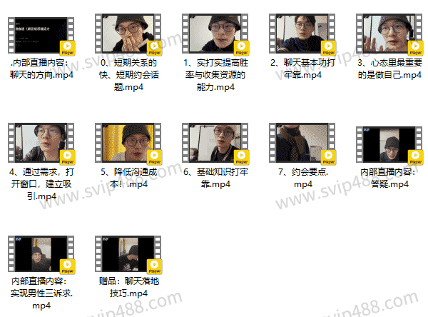 林老头lin《基础认知建设》视频课程